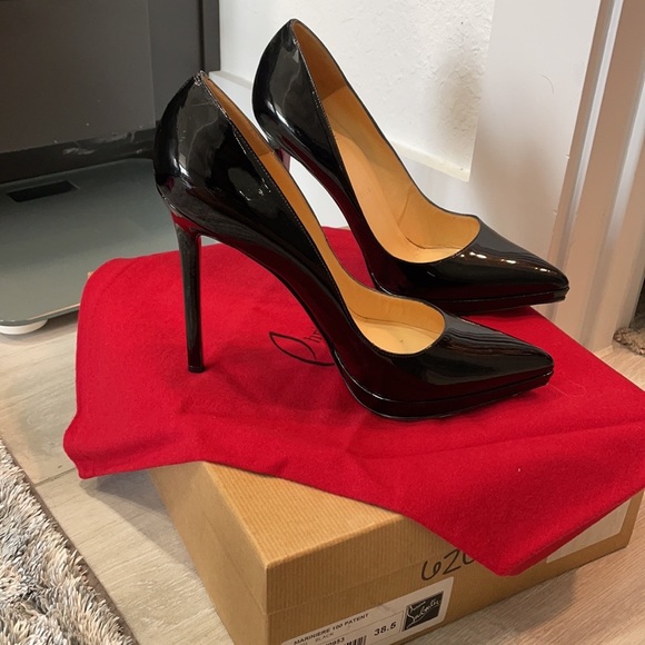 Christian Louboutin Shoes - Black Patent Louboutins